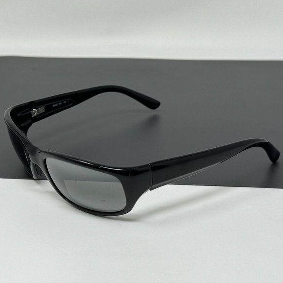Maui Jim Mj-103-02 Sunglasses Mens Black Wrap Gray Lens 55-22-129 main image 5